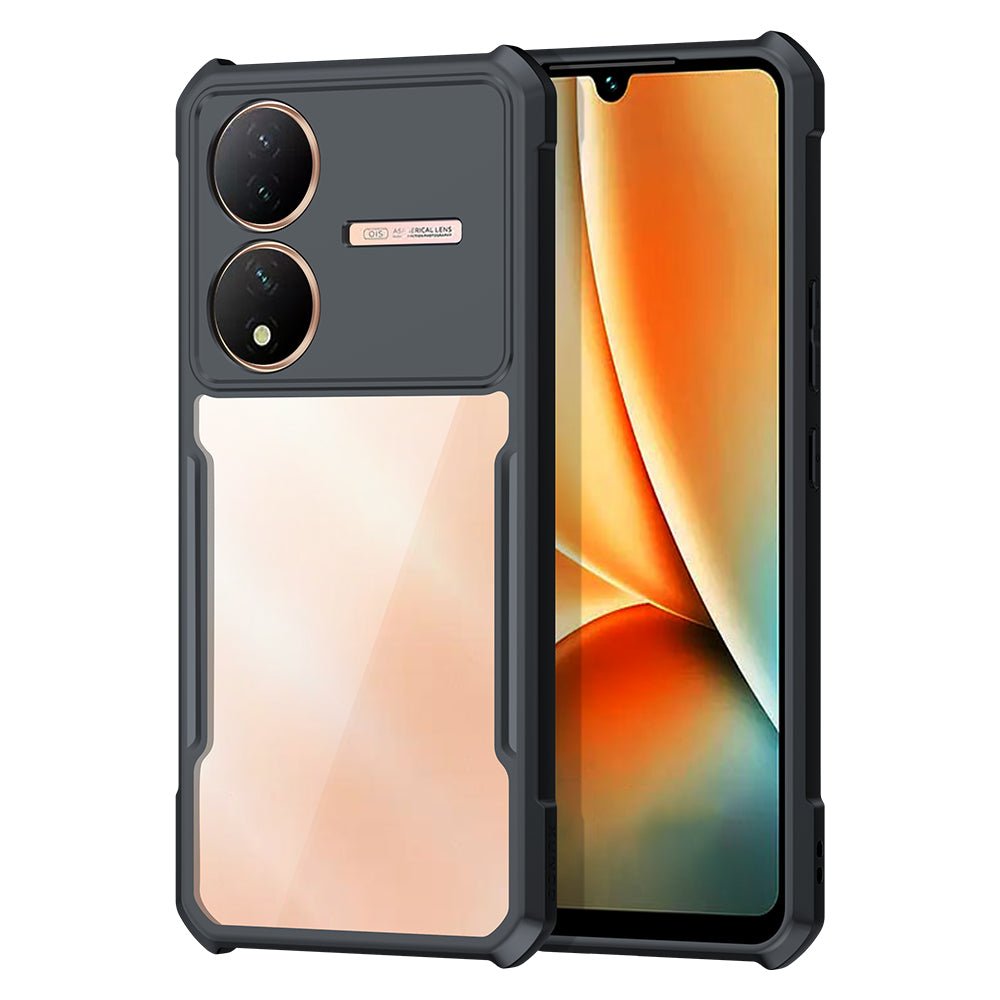 XUNDD For vivo Y100 5G Case Stylish TPU+Acrylic Drop Resistant Phone Cover XUNDD For vivo Y100 5G Case Stylish TPU+Acrylic Drop Resistant Phone Cover